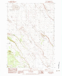 Potato Lake 1983 topographic map thumbnail