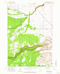 Potters Ponds 1963 topographic map thumbnail