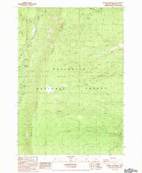Prairie Farm Spring 1988 topographic map thumbnail