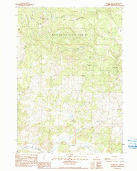 Prairie Hill 1990 topographic map thumbnail