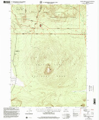 Pumice Desert East 1999 topographic map preview