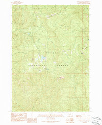 Quartz Mountain 1989 topographic map thumbnail