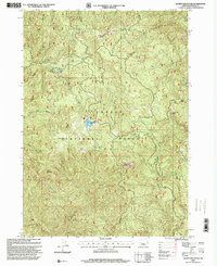 Quartz Mountain 1997 topographic map preview