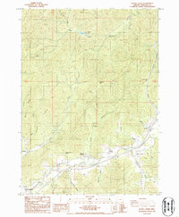 Quines Creek 1986 topographic map thumbnail