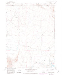 Rabbit Hills NE 1966 topographic map thumbnail