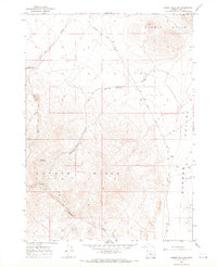 Rabbit Hills SW 1967 topographic map thumbnail