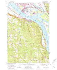 Rainier 1953 topographic map preview
