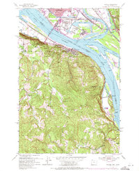 Rainier 1953 topographic map preview