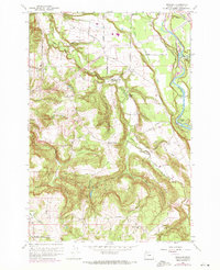Redland 1961 topographic map thumbnail