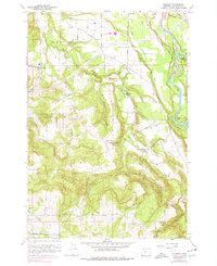 Redland 1961 topographic map preview