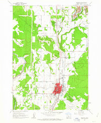 Redmond 1962 topographic map preview