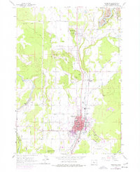 Redmond 1961 topographic map preview