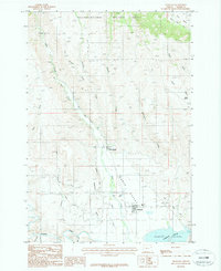 Richland 1987 topographic map thumbnail