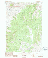 Richmond 1990 topographic map thumbnail