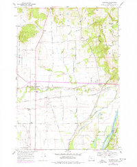 Rickreall 1969 topographic map thumbnail