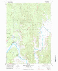 Riverton 1971 topographic map preview