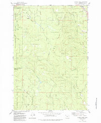 Roaring Creek 1979 topographic map thumbnail