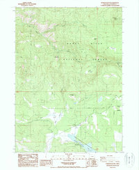 Robinson Butte 1988 topographic map thumbnail