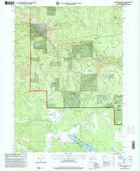 Robinson Butte 1997 topographic map thumbnail