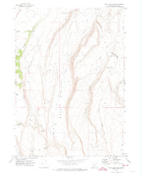 Rock Camp Draw 1971 topographic map thumbnail