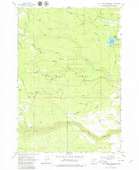 Rock Creek Reservoir 1962 topographic map thumbnail