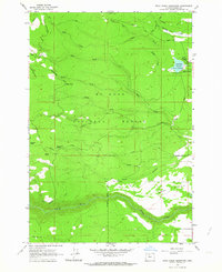 Rock Creek Reservoir 1962 topographic map thumbnail