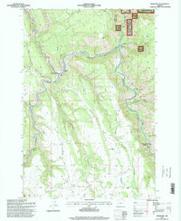 Rondowa 1995 topographic map thumbnail