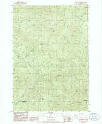 Rooster Rock 1985 topographic map thumbnail