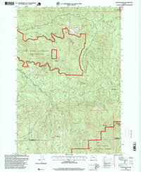 Rooster Rock 1997 topographic map thumbnail