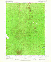 Round Mountain 1963 topographic map thumbnail