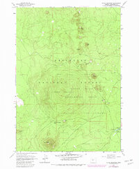 Round Mountain 1963 topographic map preview