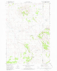 Round Top Butte 1980 topographic map thumbnail
