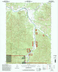 Ruch 1996 topographic map preview