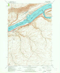 Rufus 1971 topographic map thumbnail