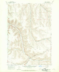 Ruggs 1968 topographic map preview