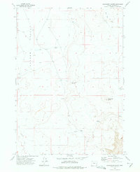 Sacramento Butte 1972 topographic map thumbnail