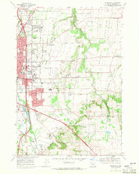 Salem East 1969 topographic map thumbnail