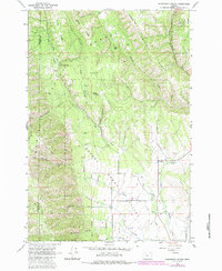 Sanderson Spring 1963 topographic map thumbnail