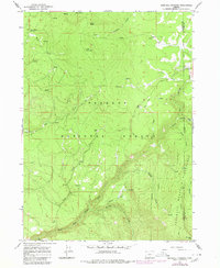 Sandhill Crossing 1966 topographic map preview
