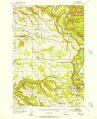 Sandy 1954 topographic map preview