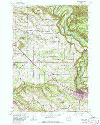 Sandy 1961 topographic map preview