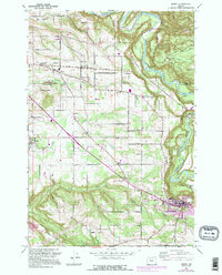 Sandy 1961 topographic map preview