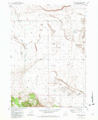 Schaub Lake 1982 topographic map thumbnail
