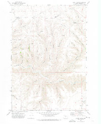 Schott Canyon 1970 topographic map preview
