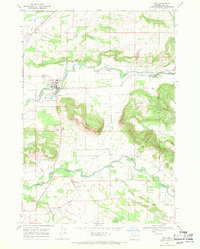 Scio 1969 topographic map thumbnail