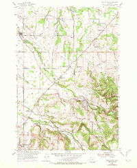 Scotts Mills 1954 topographic map thumbnail