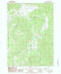 Scotts Valley 1987 topographic map thumbnail