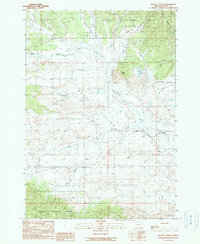 Scotty Creek 1990 topographic map thumbnail