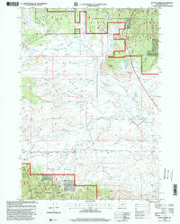 Scotty Creek 1998 topographic map thumbnail