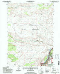 Seekseequa Junction 1992 topographic map thumbnail